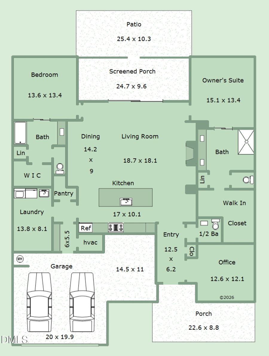 200 Whirlaway Street, Clayton, NC 27520 - #2