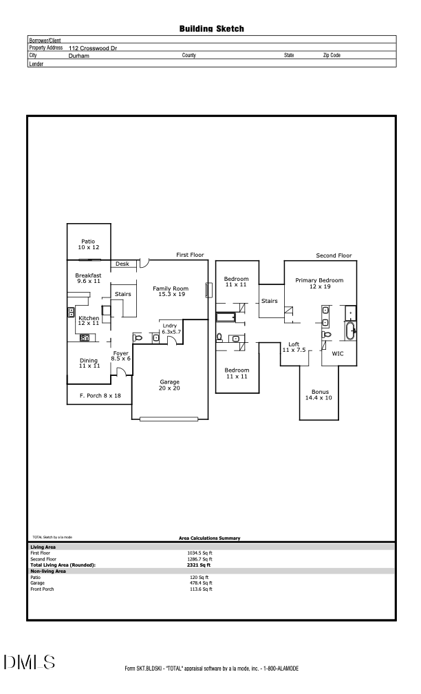 112 Crosswood Drive, Durham, NC 27703 - #2