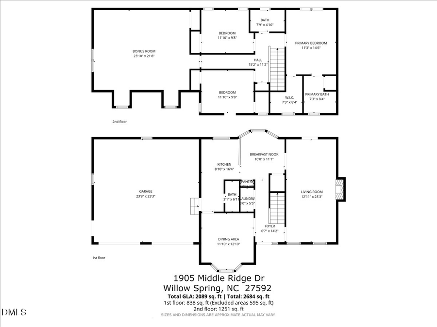 1905 Middle Ridge Drive, Middle Creek, NC 27592 - #2