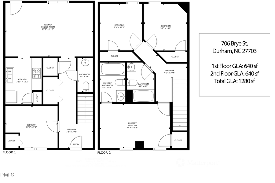 706 Brye Street, Durham, NC 27703 - #2