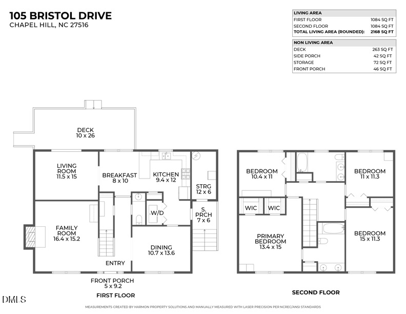 105 Bristol Drive, Chapel Hill, NC 27516 - #2