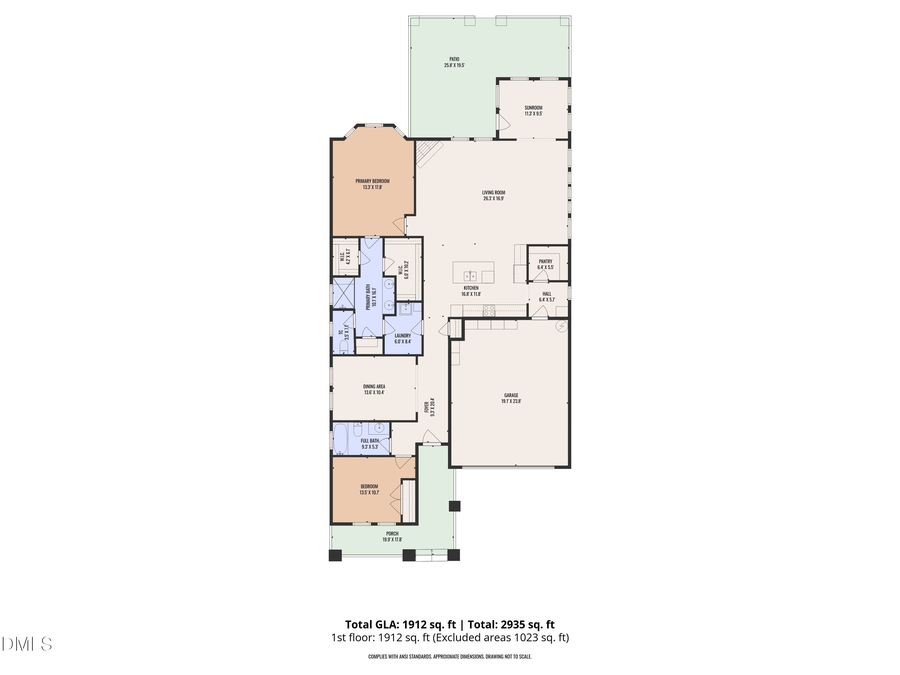 1019 Branwell Drive, Durham, NC 27703 - #2