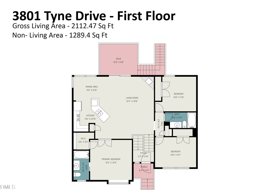 3801 Tyne Drive, Durham, NC 27703 - #2