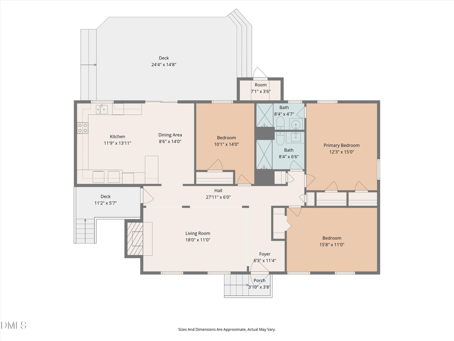 1211 Wedgewood Lane, Durham, NC 27713 - #2