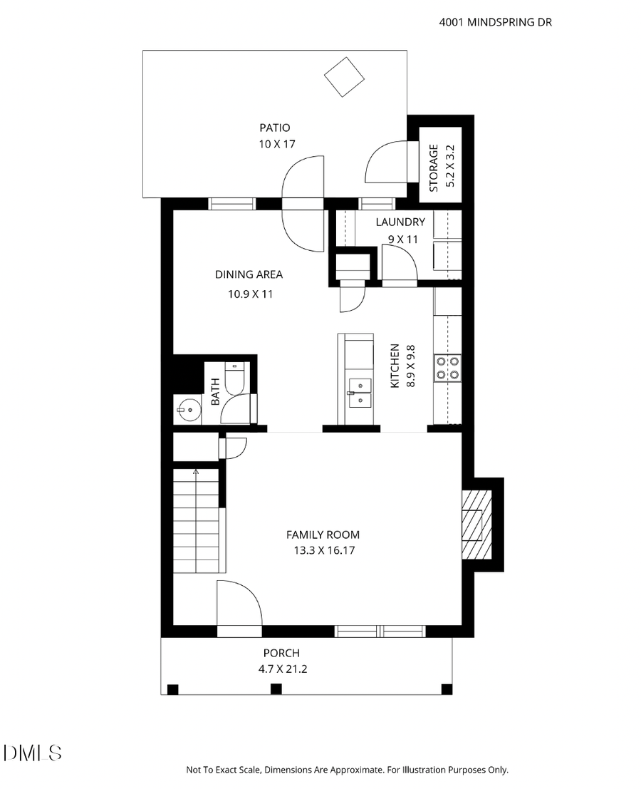 4001 Mindspring Drive, Raleigh, NC 27610 - #2