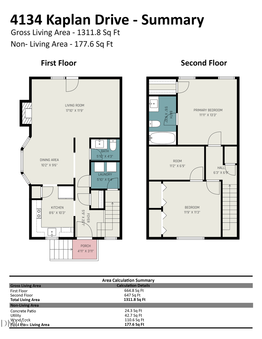 4134 Kaplan Drive, Raleigh, NC 27606 - #2