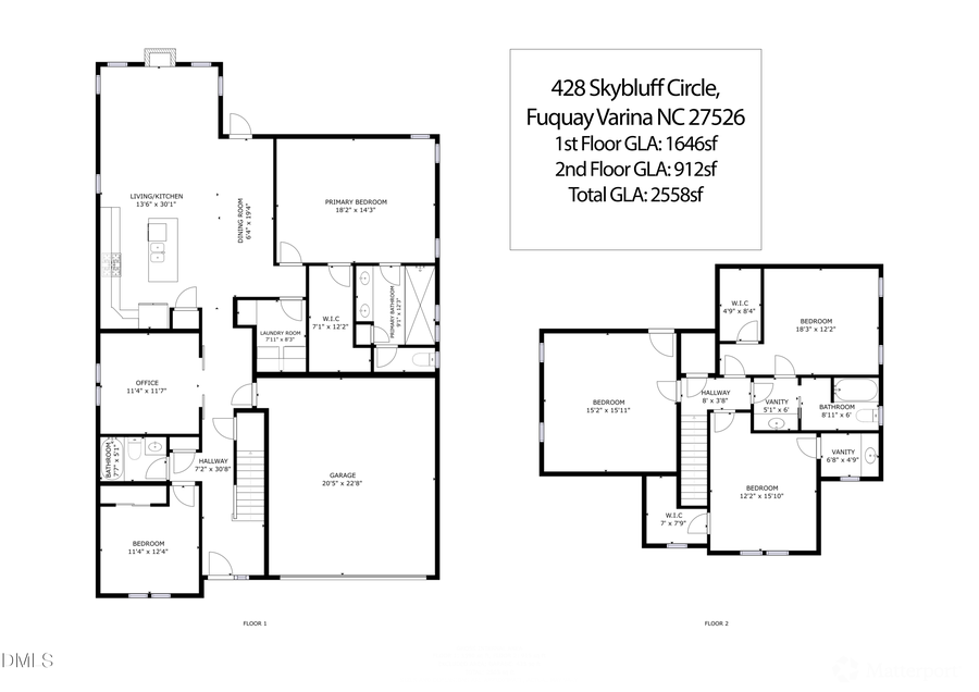 428 Skybluff Circle, Fuquay Varina, NC 27526 - #2