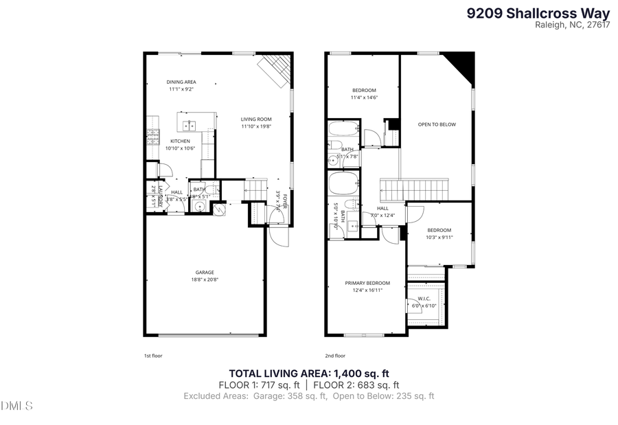 9209 Shallcross Way, Raleigh, NC 27617 - #2