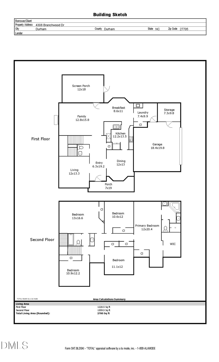 4308 Branchwood Drive, Durham, NC 27705 - #2