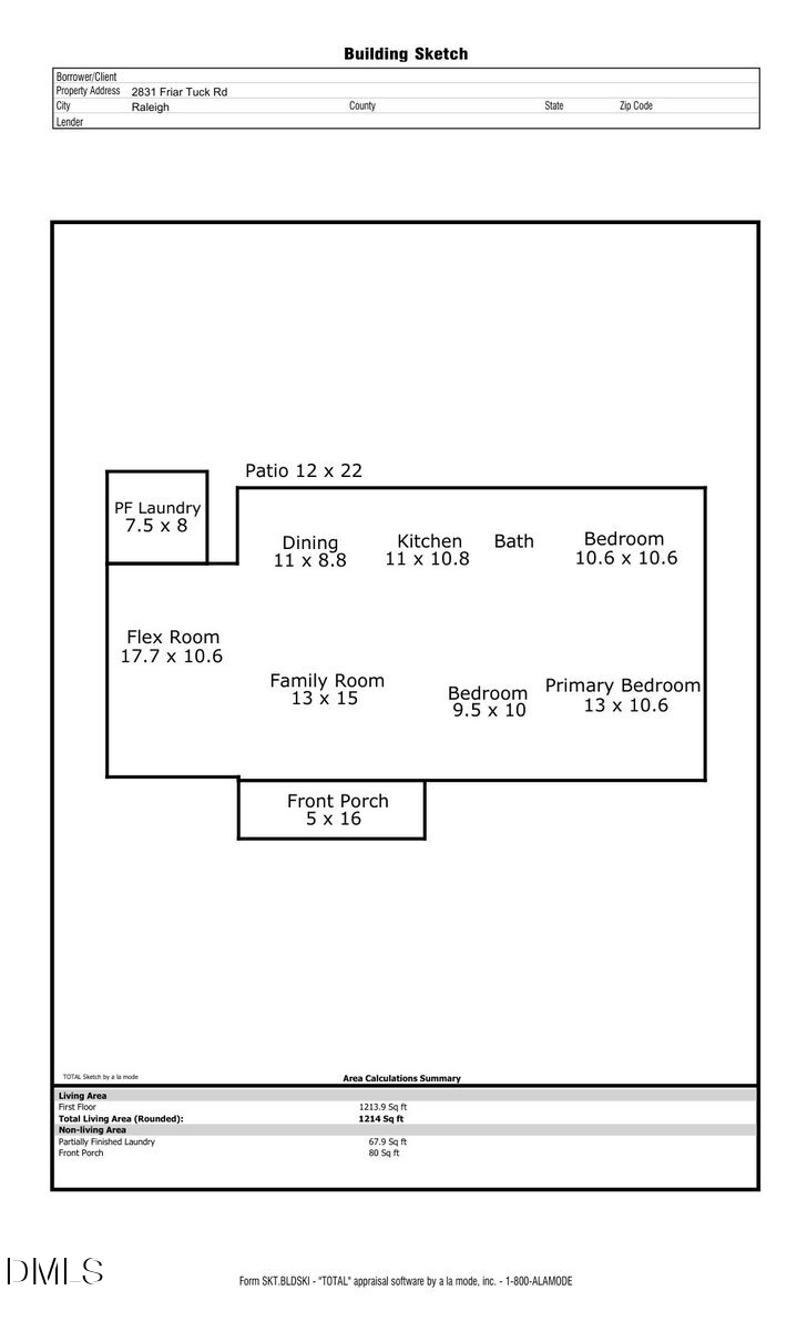 2831 Friar Tuck Road, Raleigh, NC 27610 - #2