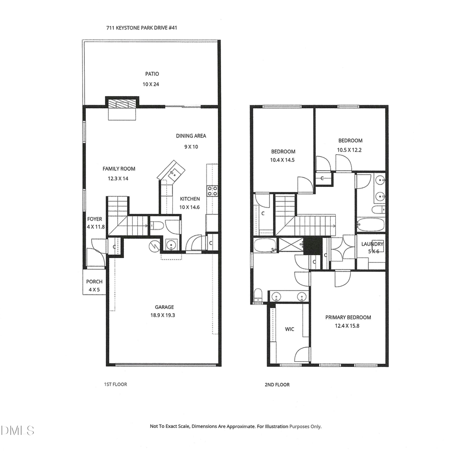 711 Keystone Park Drive #41, Morrisville, NC 27560 - #2