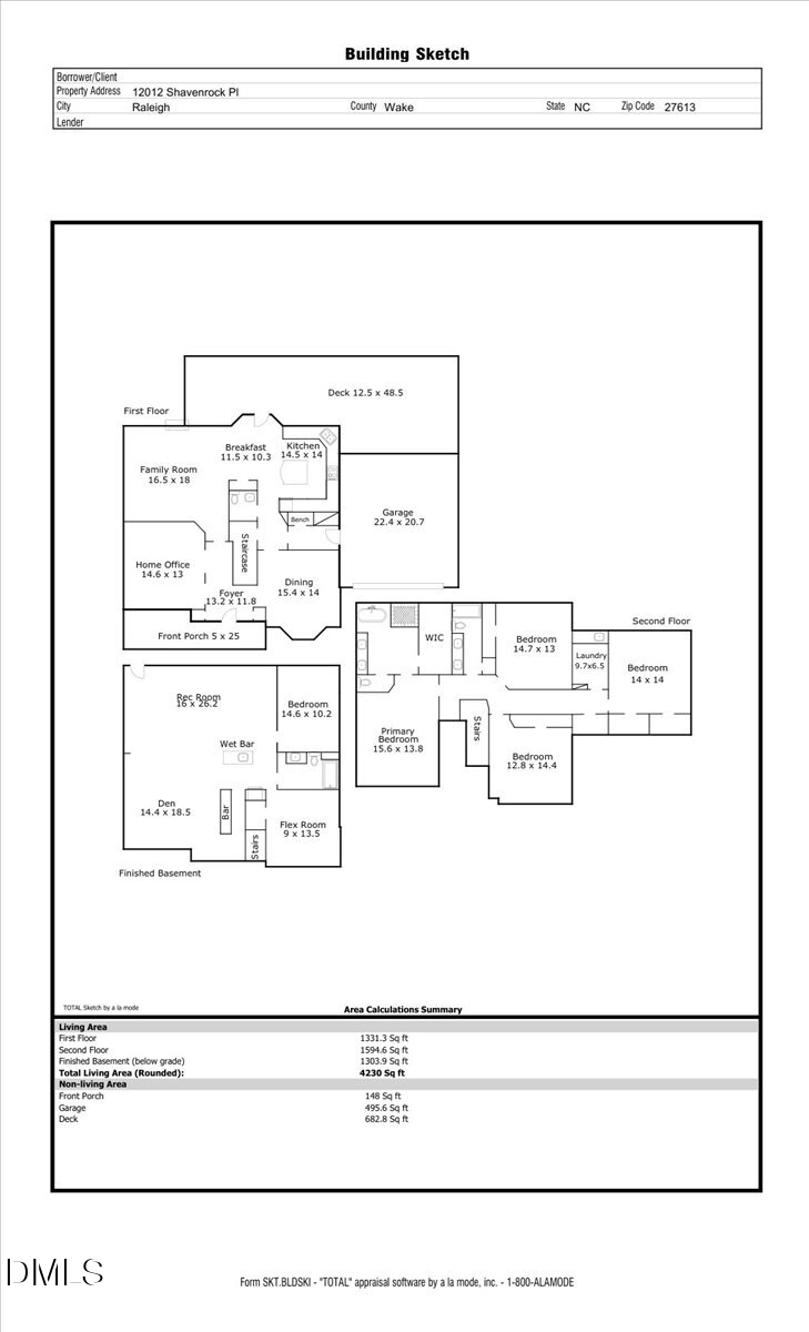 12012 Shavenrock Place, Raleigh, NC 27613 - #2