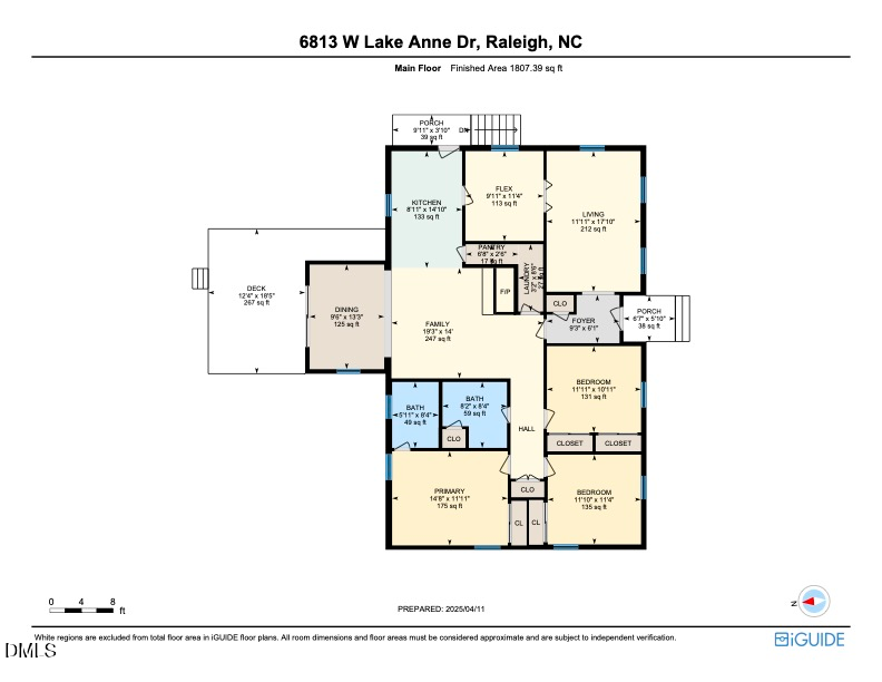 6813 W Lake Anne Drive, Raleigh, NC 27612 - #2