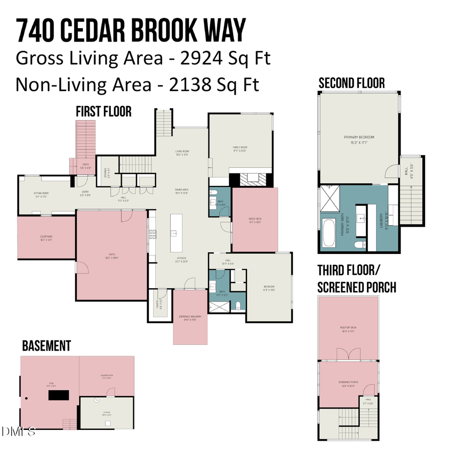 740 Cedar Brook Way, Chapel Hill, NC 27516 - #2