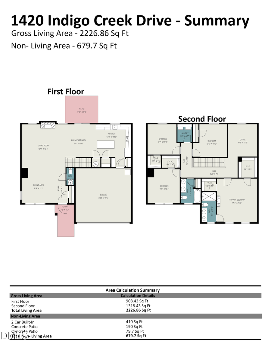 1420 Indigo Creek Drive, Zebulon, NC 27597 - #2
