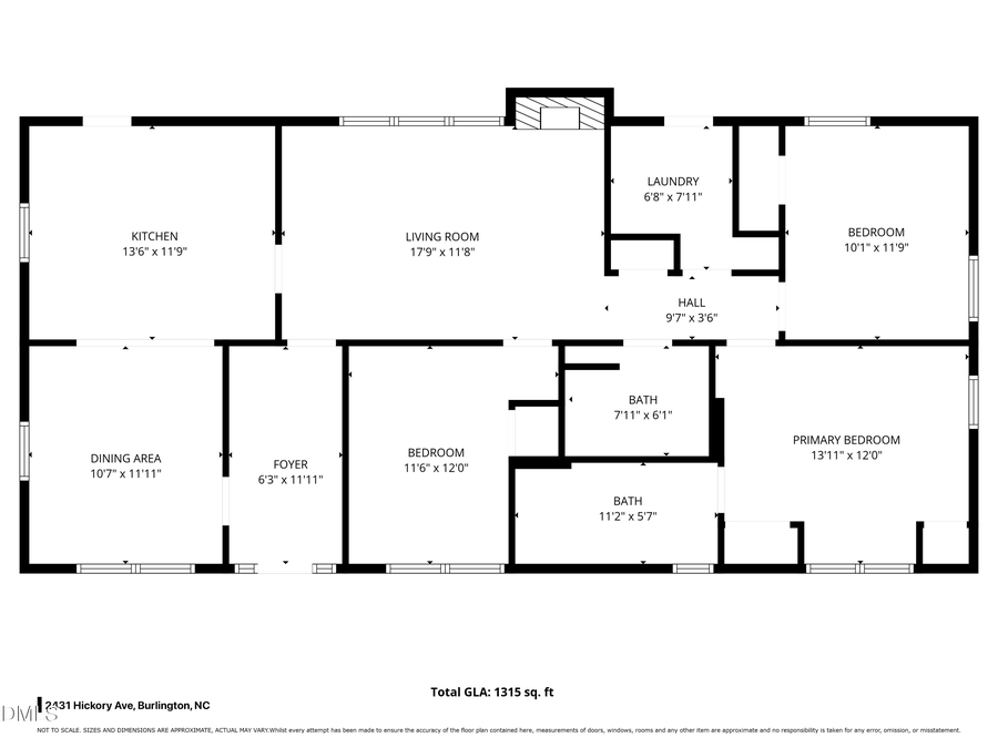 2431 Hickory Avenue, Burlington, NC 27215 - #2