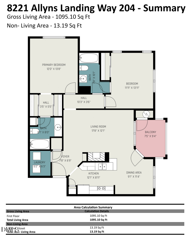 8221 Allyns Landing Way #204, Raleigh, NC 27615 - #2