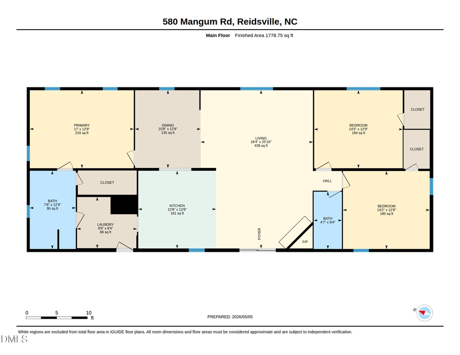 580 Mangum Road, Reidsville, NC 27320 - #2