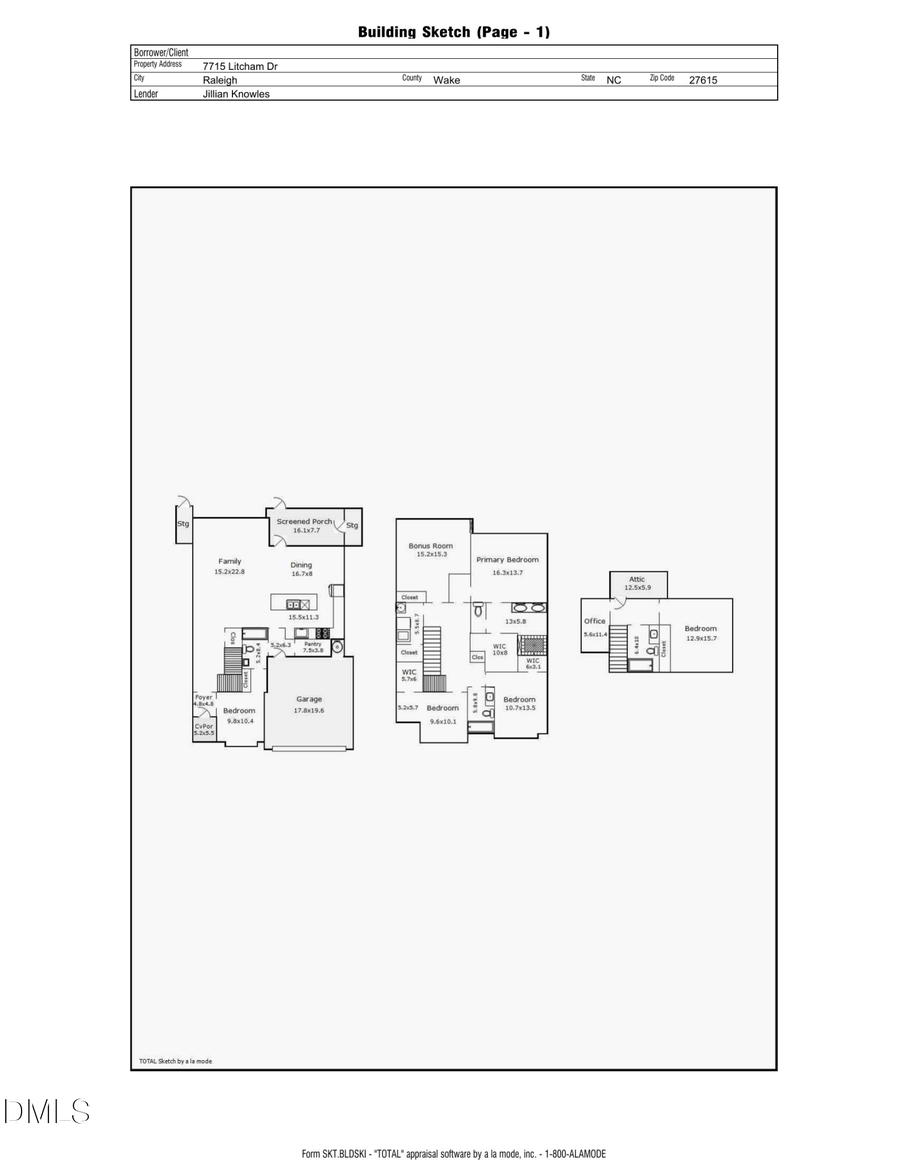 7715 Litcham Drive, Raleigh, NC 27615 - #2