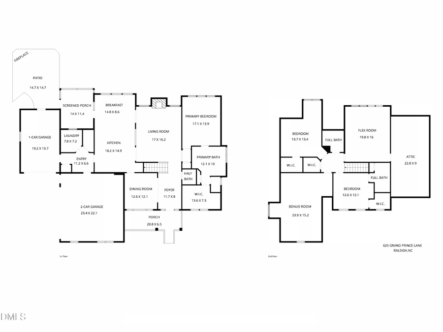 625 Grand Prince Lane, Raleigh, NC 27603 - #2