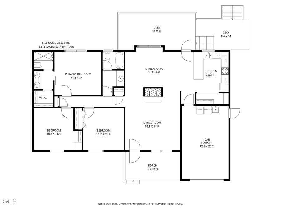 1303 Castalia Drive, Cary, NC 27513 - #2
