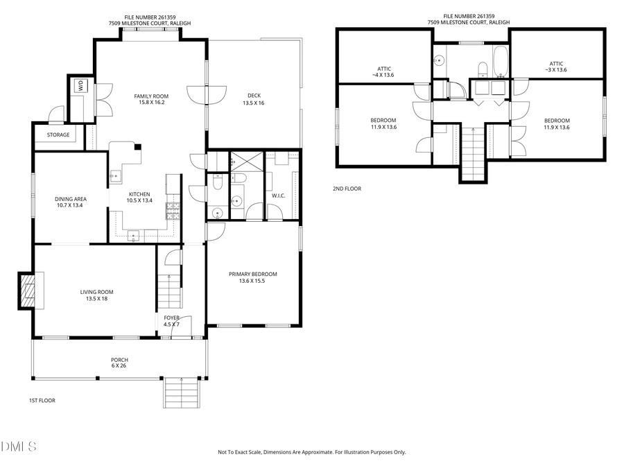 7509 Milestone Court, Raleigh, NC 27615 - #2