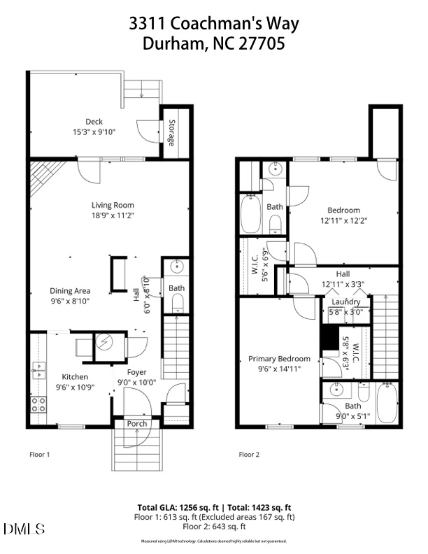 3311 Coachmans Way, Durham, NC 27705 - #2