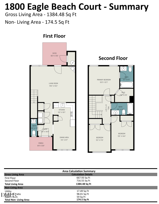 1800 Eagle Beach Court, Raleigh, NC 27610 - #2
