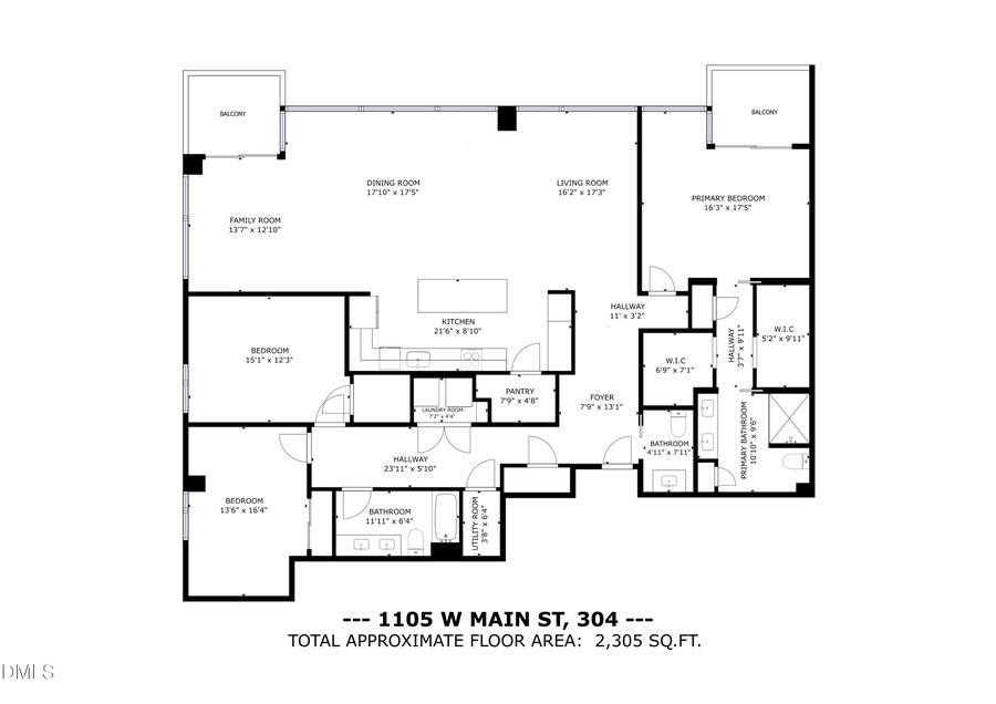 1105 W Main Street #Unit 304, Durham, NC 27701 - #2