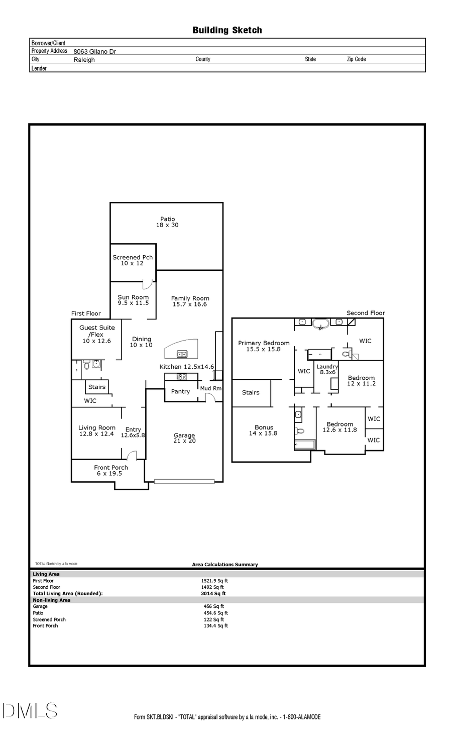 8063 Gilano Drive, Raleigh, NC 27603 - #2