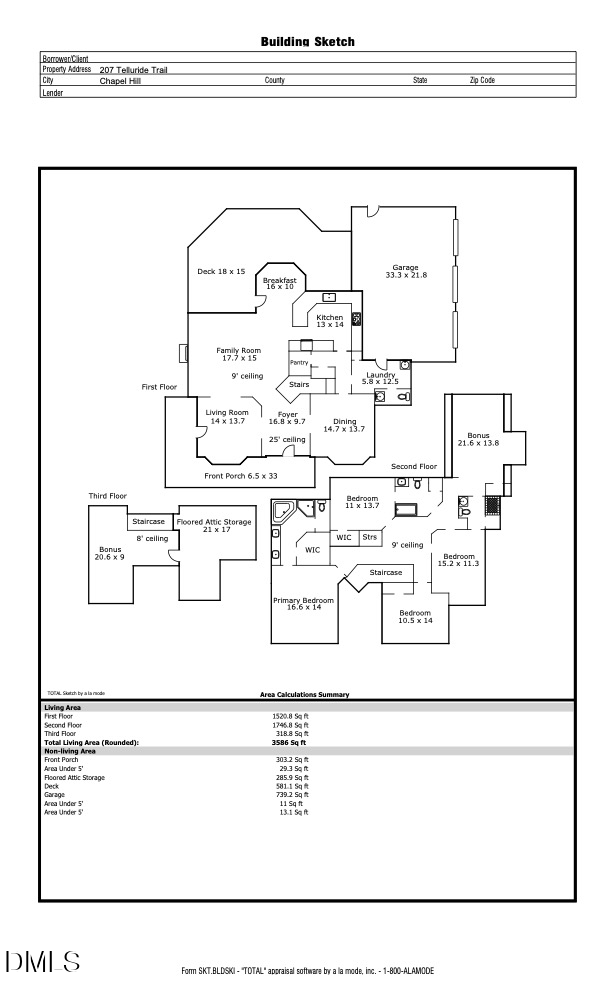 207 Telluride Trail, Chapel Hill, NC 27514 - #2
