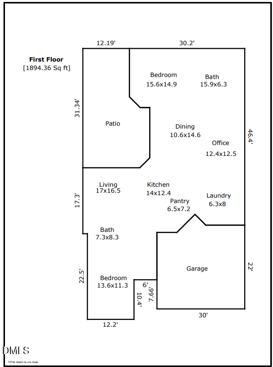 1124 Hudson, Mebane, NC 27302 - #2