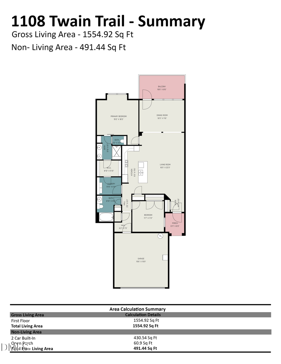 1108 Twain Trail, Durham, NC 27703 - #2