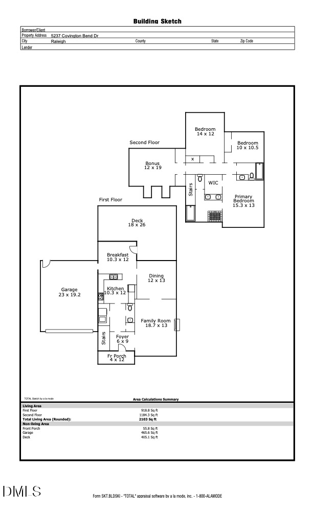 5237 Covington Bend Drive, Raleigh, NC 27613 - #2