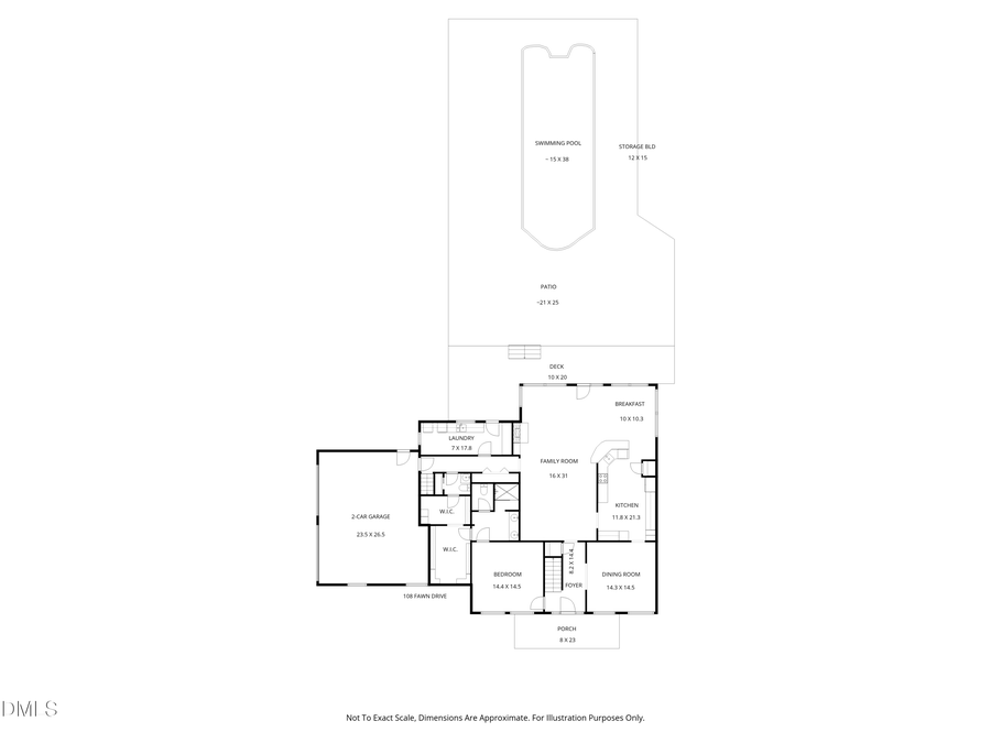 108 Fawn Drive, Wake Forest, NC 27587 - #2
