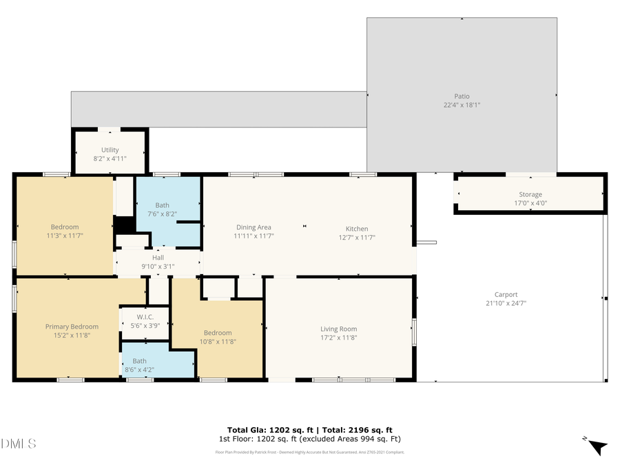 209 N Wilkins Road, Haw River, NC 27258 - #2