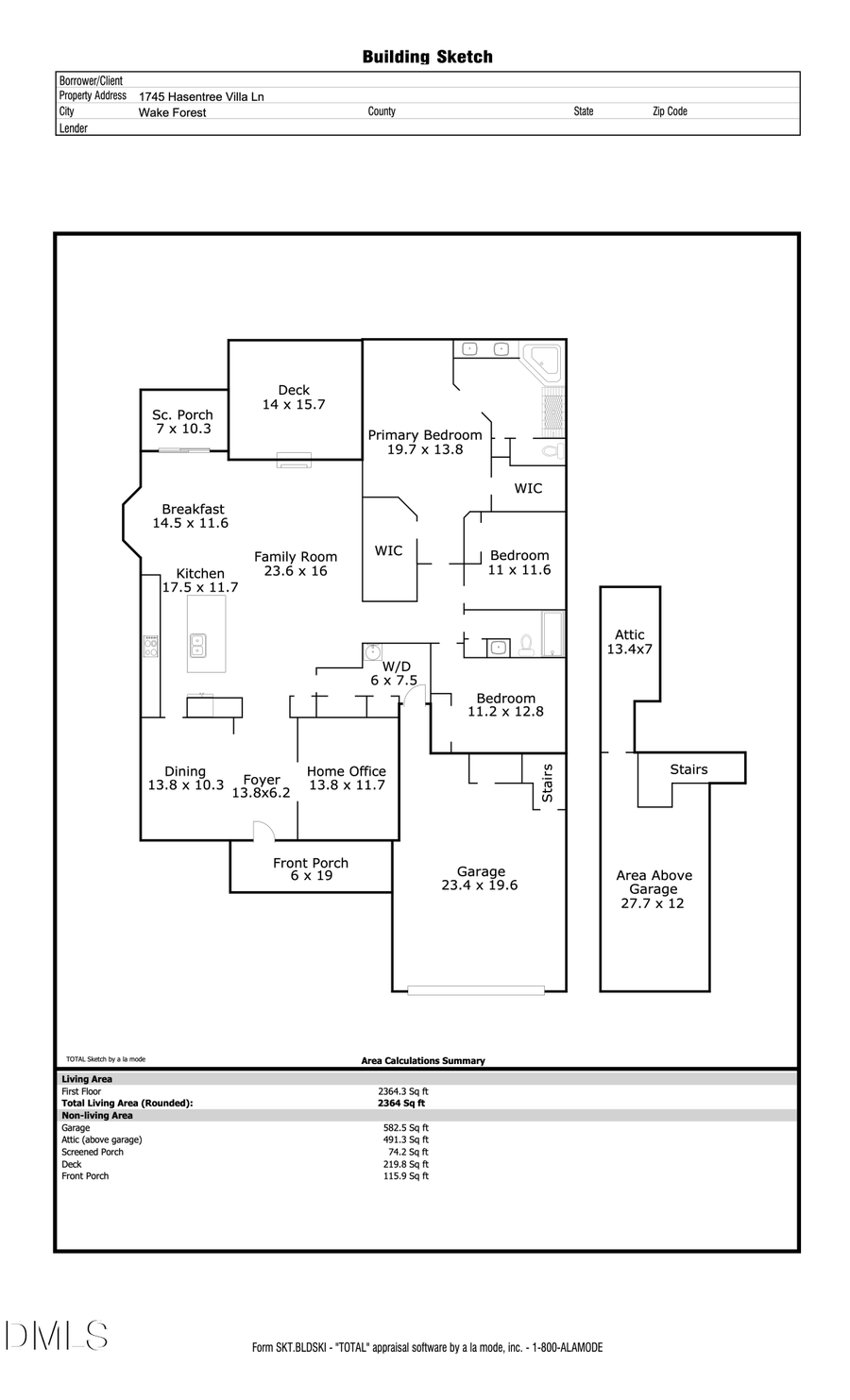 1745 Hasentree Villa Lane, Wake Forest, NC 27587 - #2