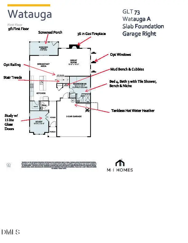 1390 Sparkling Lake Drive #Lot 73, Apex, NC 27523 - #3