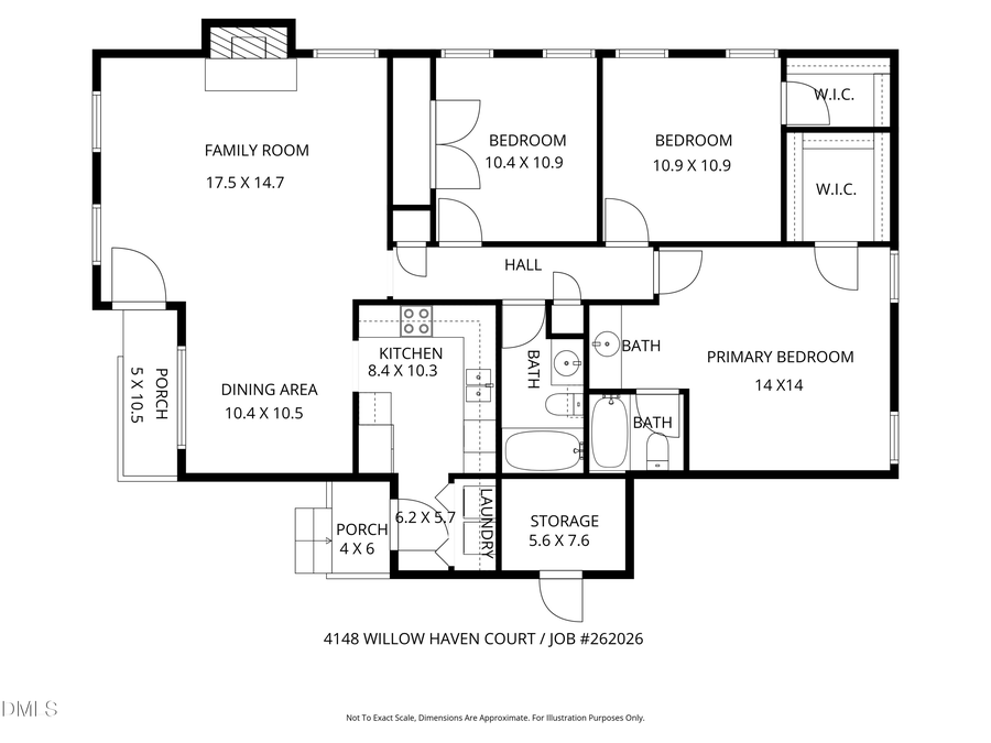 4148 Willow Haven Court, Raleigh, NC 27616 - #2