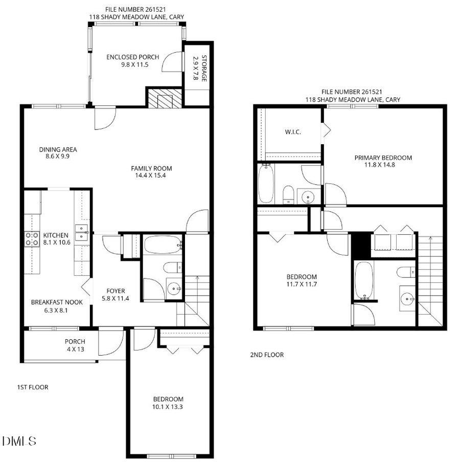 118 Shady Meadow Circle, Cary, NC 27513 - #2