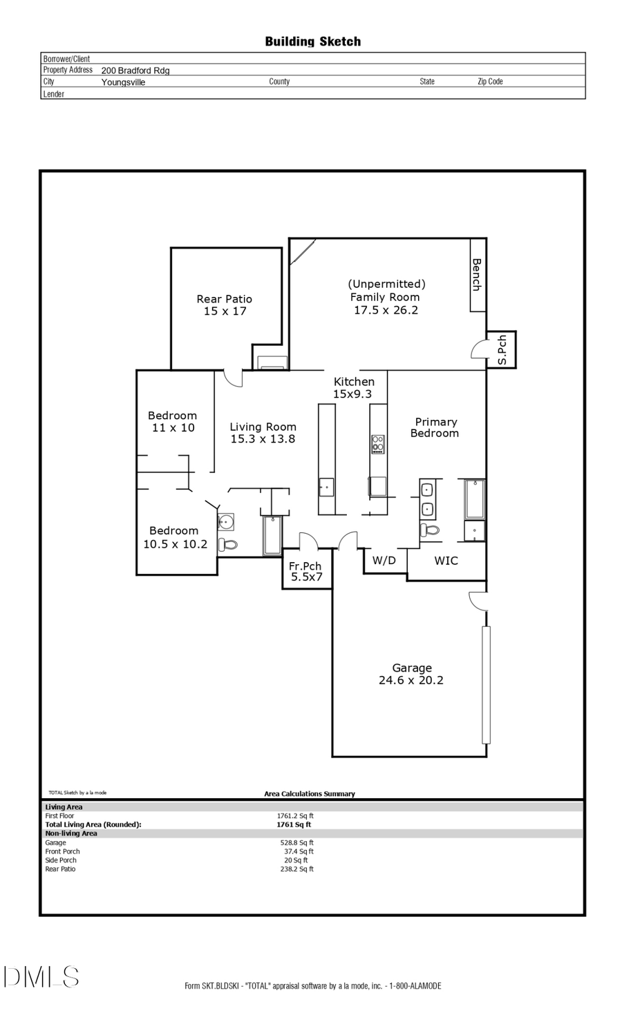 200 Bradford Ridge Drive, Youngsville, NC 27596 - #2