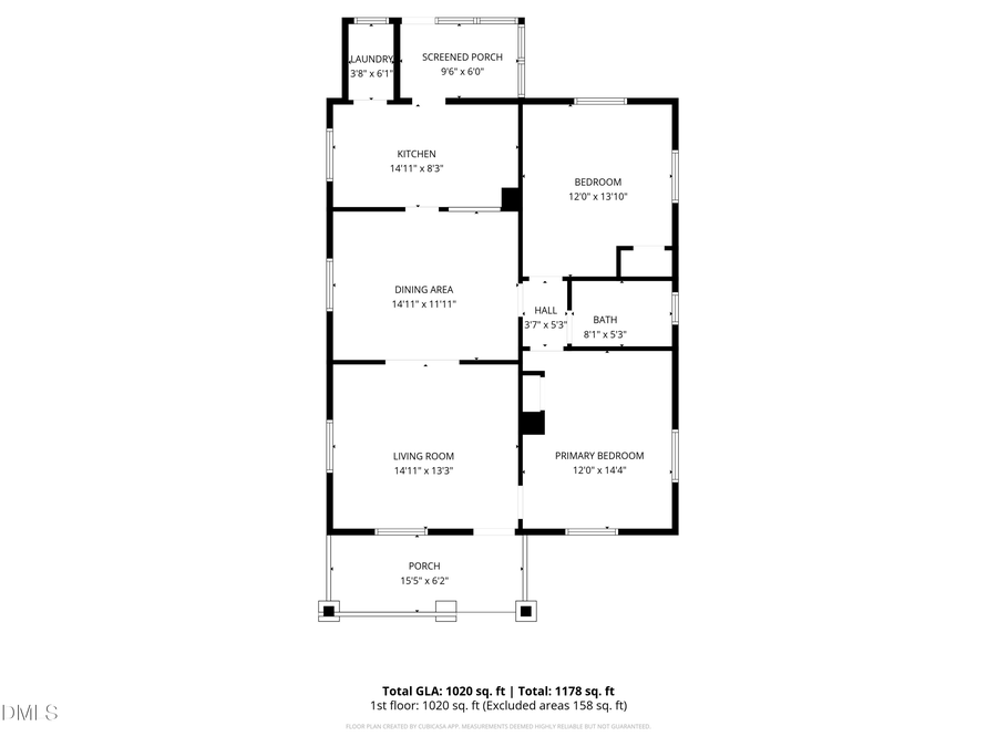 1103 Pettis Place, Raleigh, NC 27610 - #2