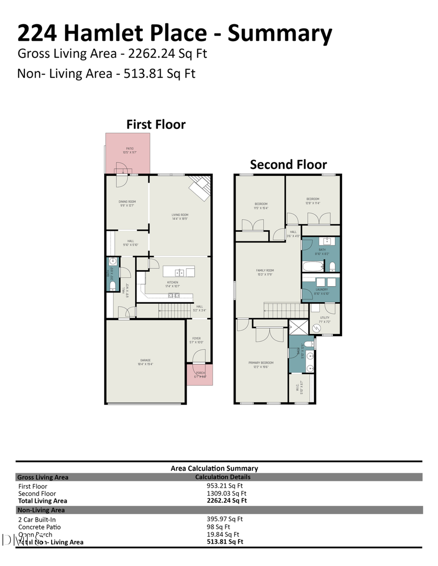 224 Hamlet Place, Morrisville, NC 27560 - #2