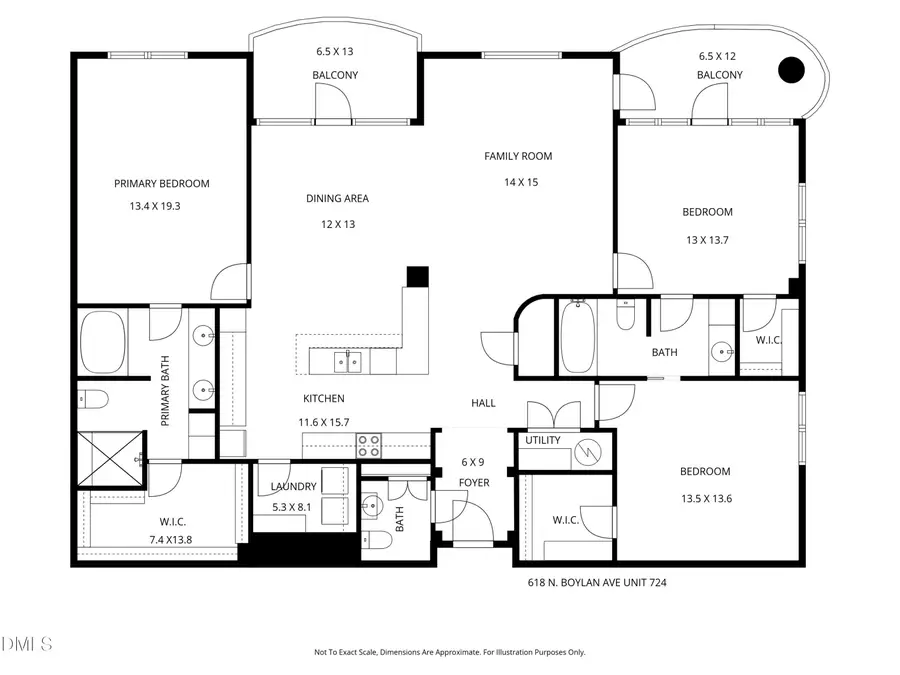 618 N Boylan Avenue #724, Raleigh, NC 27603 - #2