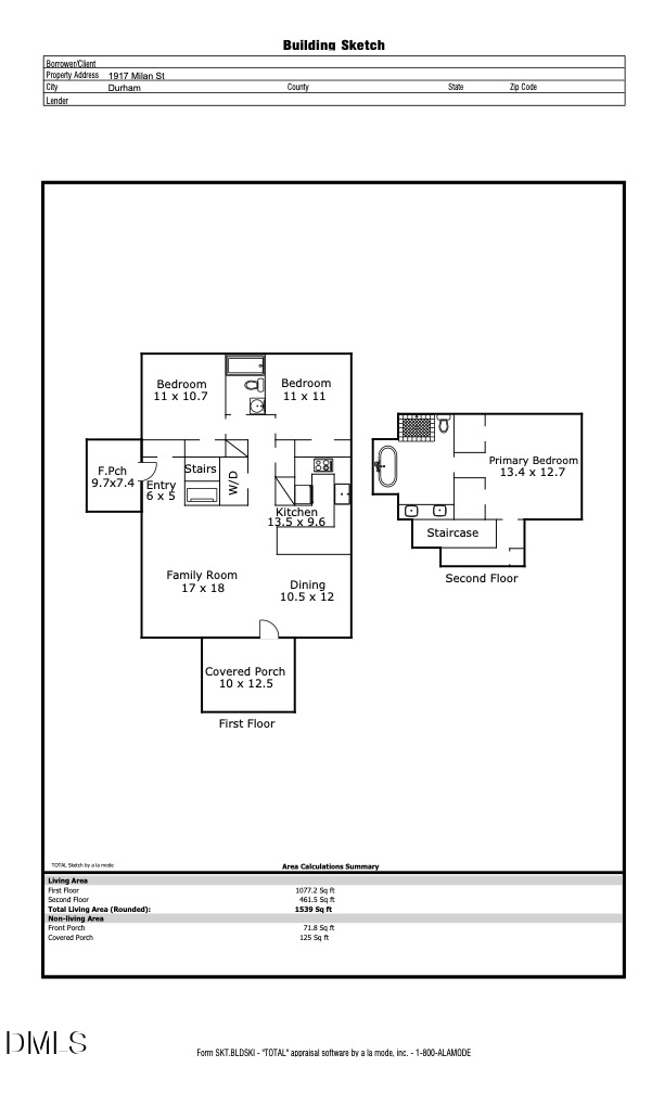 1917 Milan Street, Durham, NC 27704 - #2