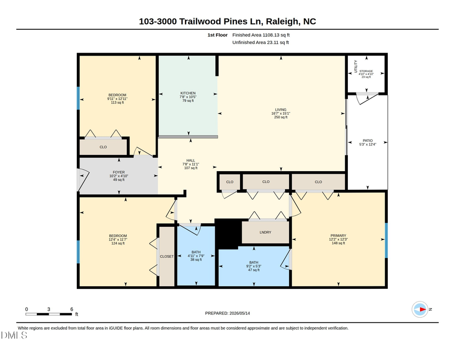 3000 Trailwood Pines Lane #103, Raleigh, NC 27603 - #2