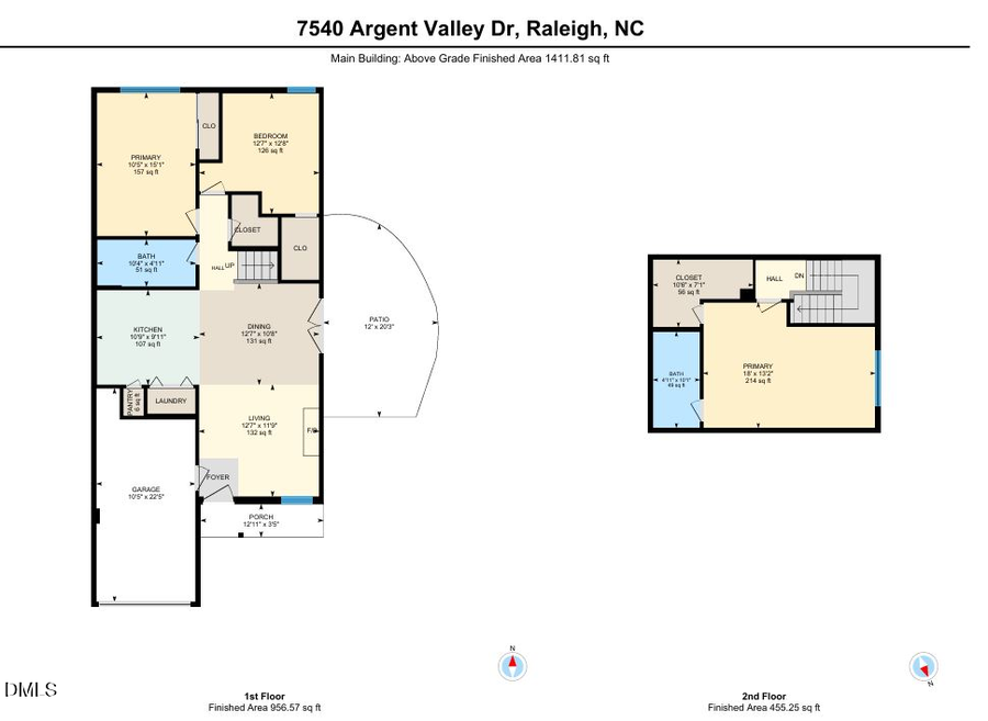 7540 Argent Valley Drive, Raleigh, NC 27616 - #2
