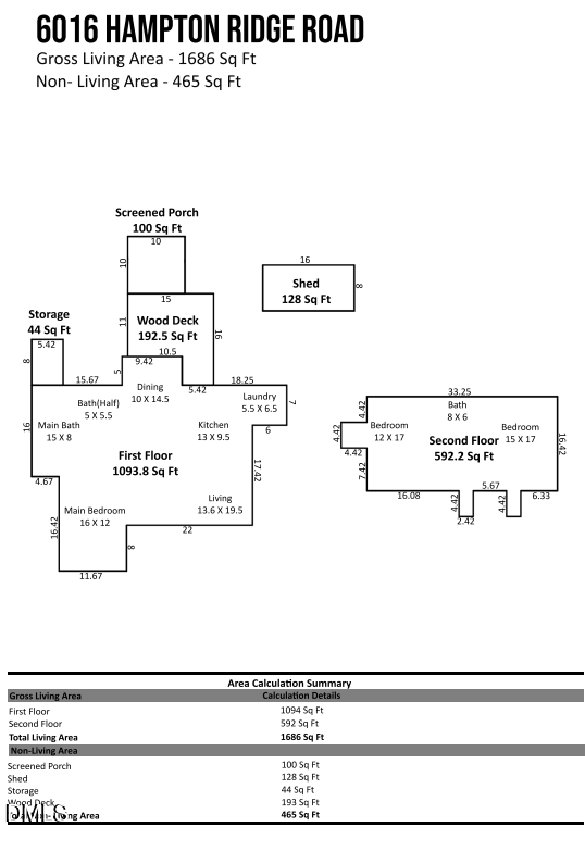 6016 Hampton Ridge Road, Raleigh, NC 27603 - #2
