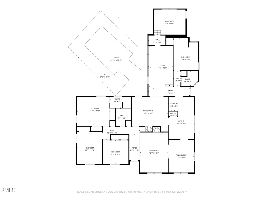 3007 Charwood Place, Raleigh, NC 27612 - #2
