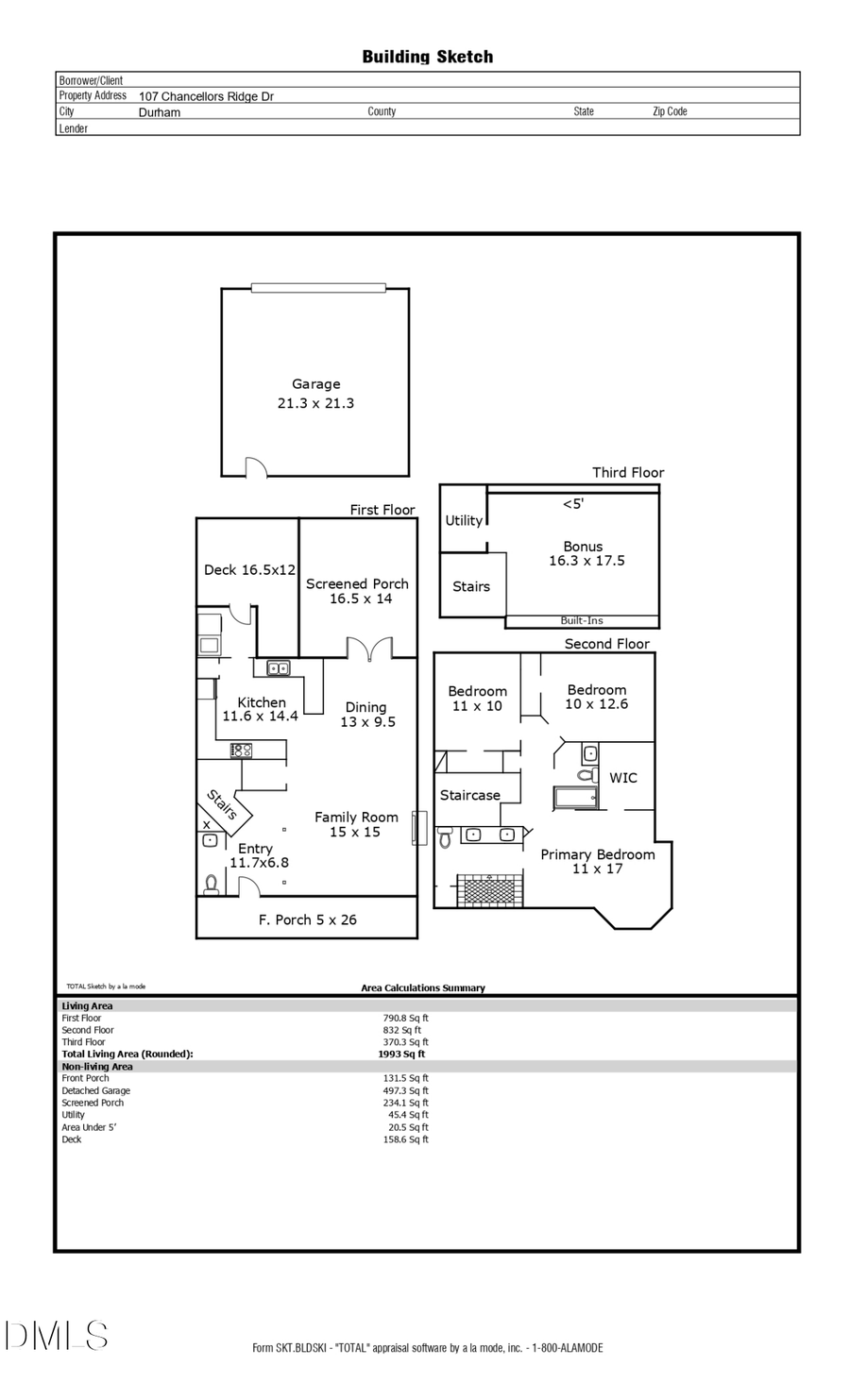 107 Chancellors Ridge Drive, Durham, NC 27713 - #2